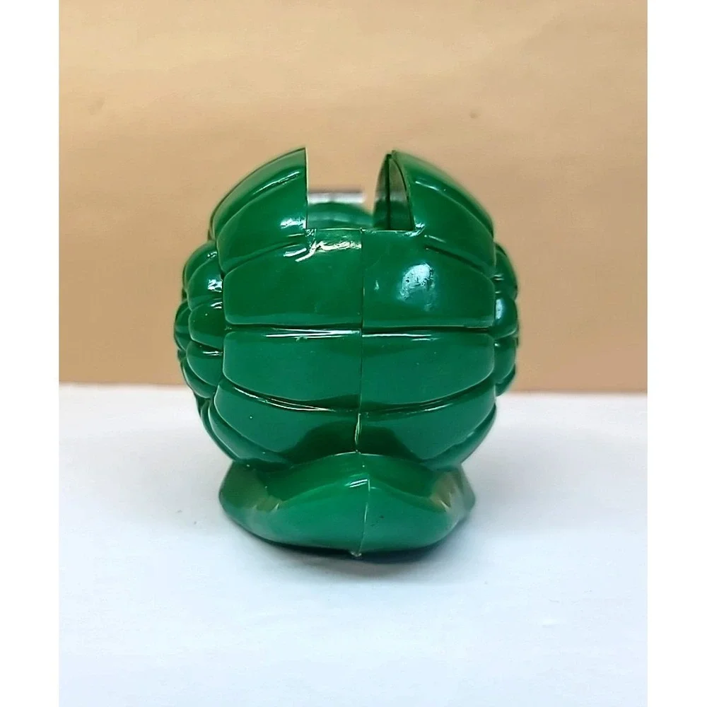 Vtg Kids Green Snail Tape Dispenser w/Wiggle Eyes-Retro Office Desk Accessory